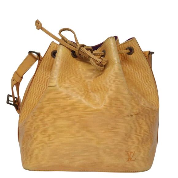 LOUIS VUITTON Epi Petit Noe Shoulder Bag Yellow M44109 - Picture 2 of 13